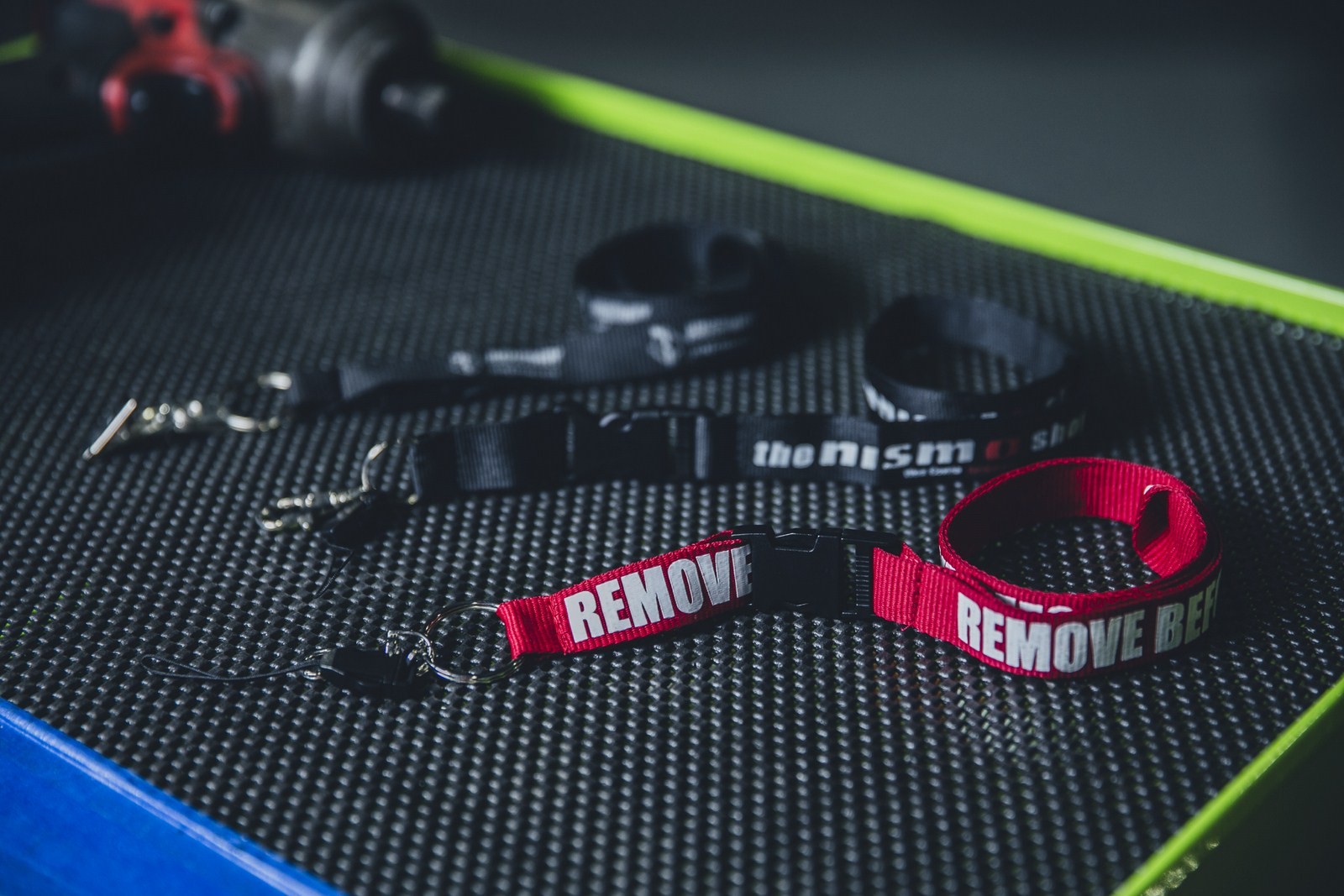 Remove before flight landyard = $25.    Nismo Landyard = $25